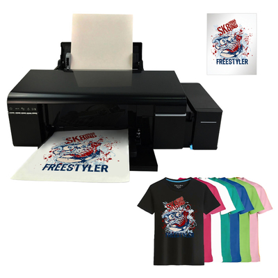 Garment Shops L1800 Sheet Films Heat Transfer 30cm PET Films Digital Inkjet A3 DTF Printer