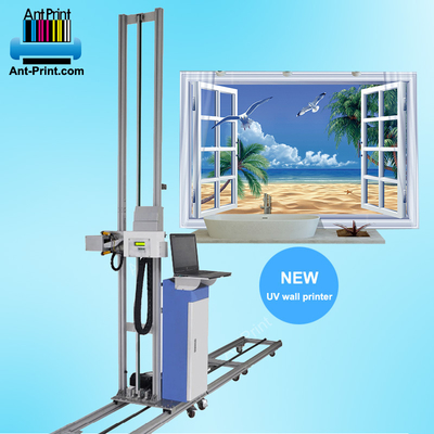 House Decor Antprint Wall Printer Machine 3d Printer Vertical Wall Painting UV