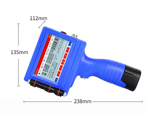 Plastic Bag/Cartons/Bottle/Can Wrinkle Code Portable Barcode Expire Date Handheld Printer Inkjet Small Handjet Logo Printer