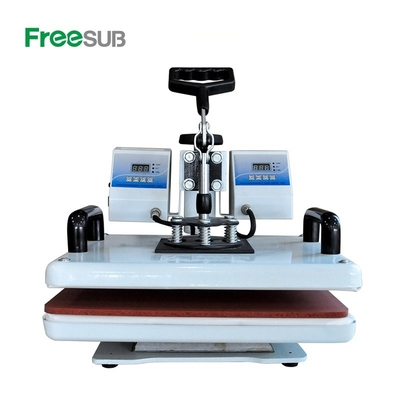Garment Shops Freesub Flatbed Maker Sublimation Heat Press Machine Combo T-shirt Printing Machine